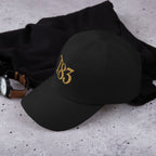 Off-Duty Dad Hat, black cap with Table 83 logo
